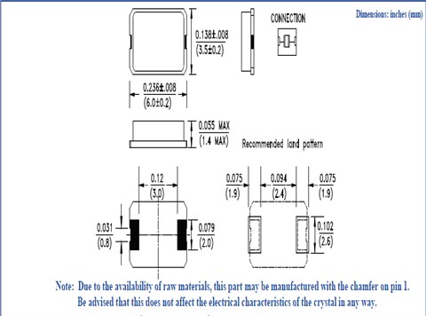 ABM7-25.000MHZ-B4-T數(shù)據(jù)手冊(cè) 6035mm 25MHZ SMD ABM7