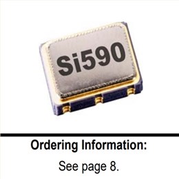 590DA156M250DG,Si590,Silicon測量晶振,156.25MHZ,7050mm