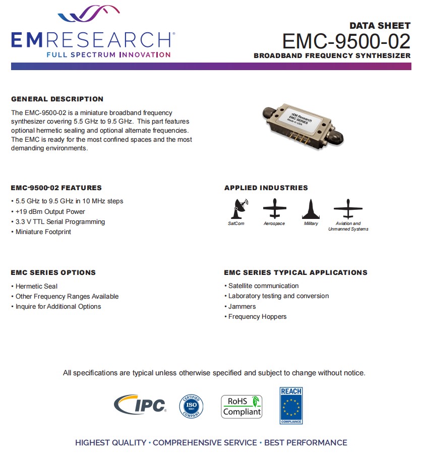 EMC-9500-02規(guī)格